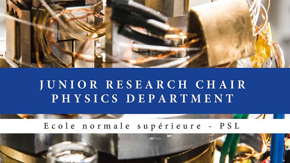 JRC positions at ENS Physics Department