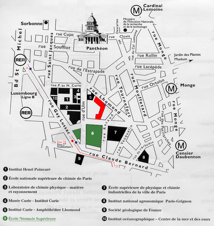 Plan d'accès